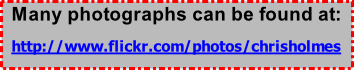 Many photographs can be found at: http://www.flickr.com/photos/chrisholmes