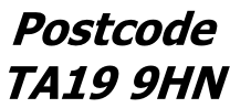 Postcode TA19 9HN